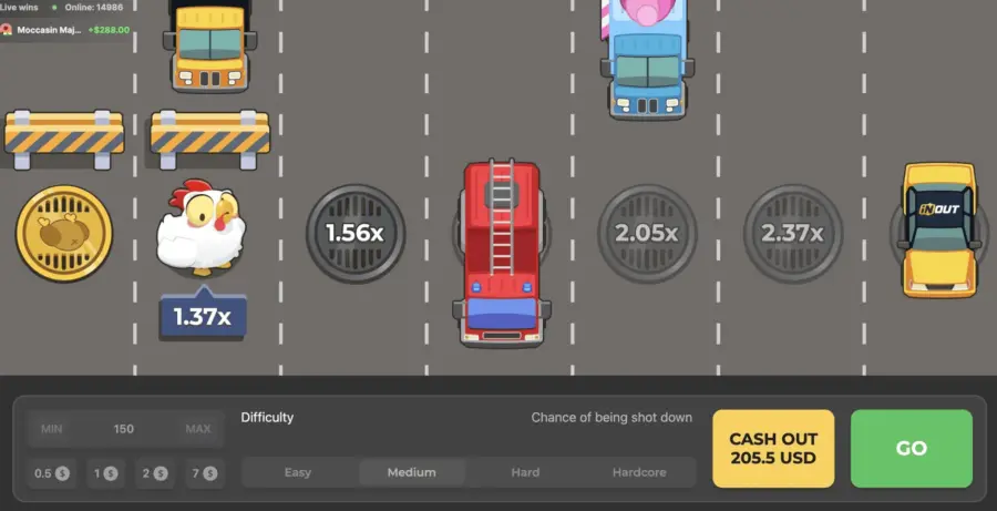 Jogo chicken road